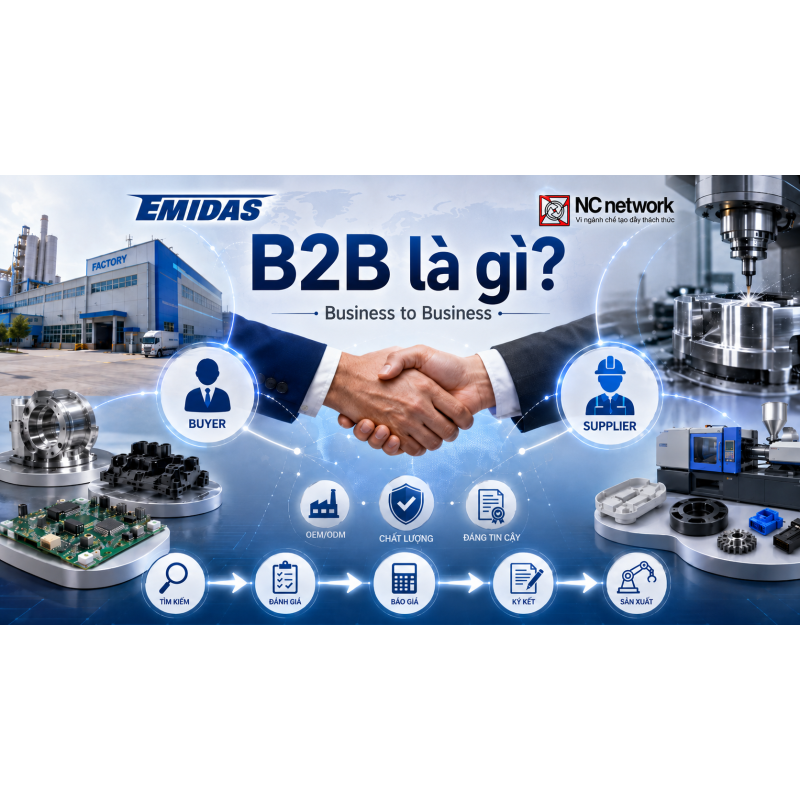 B2B Là Gì? Mô Hình Business To Business Và Ví Dụ Trong Ngành Sản Xuất